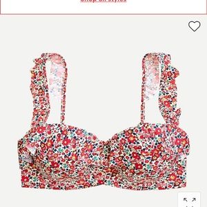 🆕 J Crew bikini top 34D